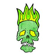 Cartoon Skull N59