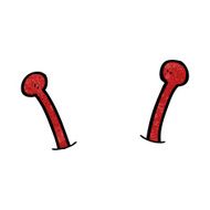 cartoon alien antennae N12