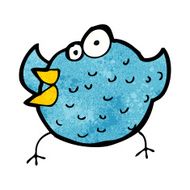 cartoon happy bird N23