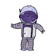 Cartoon Astronaut N98