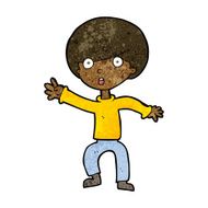 cartoon panicking boy N5