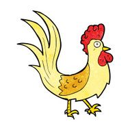 cartoon cockerel N22