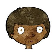 cartoon curious boy N29