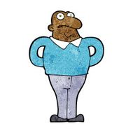 cartoon worried man N71