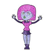 Cartoon Vampire Girl N160