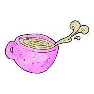 Cartoon Coffee Cup N42