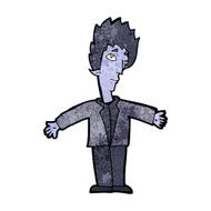 cartoon vampire man N75