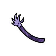 cartoon halloween vampire arm N40