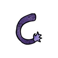 cartoon halloween vampire arm N42