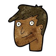 cartoon happy man N333