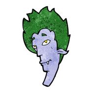 cartoon vampire head N24