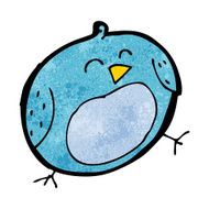 Cartoon Bird N268