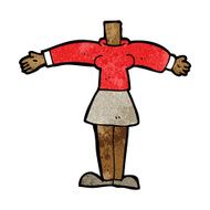 cartoon female body (add photos or mix and match cartoons) N158