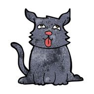 cartoon happy dog N52