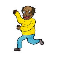 cartoon evil old man N11