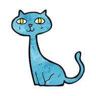 Cartoon Cat N209
