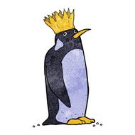 Cartoon Emperor Penguin N9