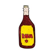 Cartoon Rum Bottle N11