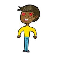 cartoon man in love N29