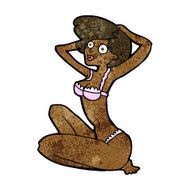 cartoon underwear model N6