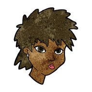 cartoon curious girl N8