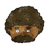Cartoon Man With Mustache N75
