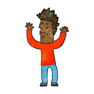 cartoon stressed man N52