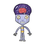 cartoon weird robot N7