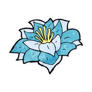 cartoon flower N316