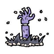 cartoon zombie arm N7