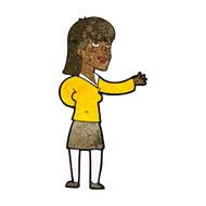 cartoon woman explaining N34