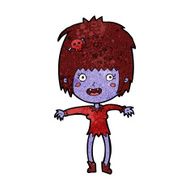 Cartoon Vampire Girl N162