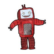 cartoon funny robot N60