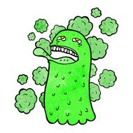 cartoon funny ghost N17