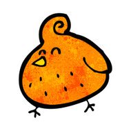 Cartoon Bird N270
