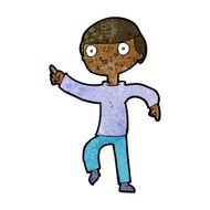 Cartoon Boy Pointing N21