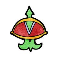 cartoon mystic eye symbol N15