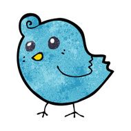 Cartoon Bird N271