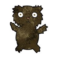 cartoon black bear N40