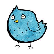 Cartoon Bird N272