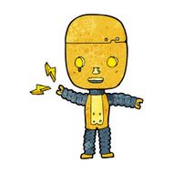 Cartoon Robot N213
