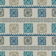 Tribal art ethnic seamless pattern N2