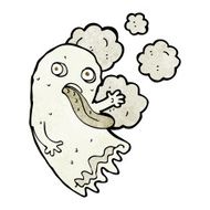 Cartoon Ghost N131