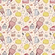 seamless cookie pattern