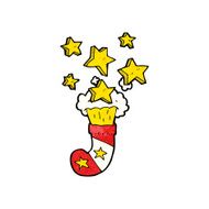 cartoon magic christmas stocking N7