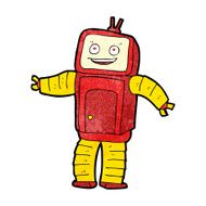 cartoon funny robot N63