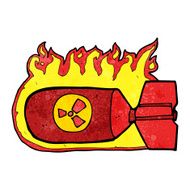 cartoon nuclear bomb N14