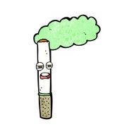cartoon happy cigarette N6