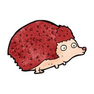 Cartoon Hedgehog N27