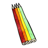 Cartoon Colored Pencils N8